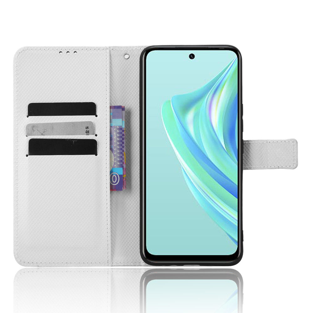 For Infinix Hot 20 Play 4G Diamond Texture PU Leather Wallet Cover Stand Smartphone Case For Infinix Hot 20 Play 4G Diamond Texture PU Leather Wallet Cover Stand Smartphone Case